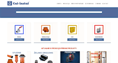 Desktop Screenshot of cal-instal.pl