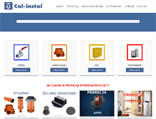 Tablet Screenshot of cal-instal.pl